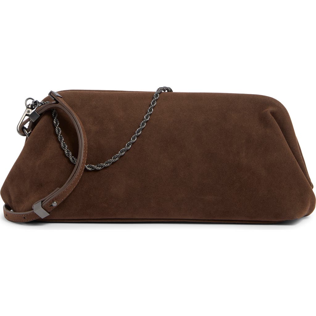 Bcbg East/west Shoulder Bag In Chocolate