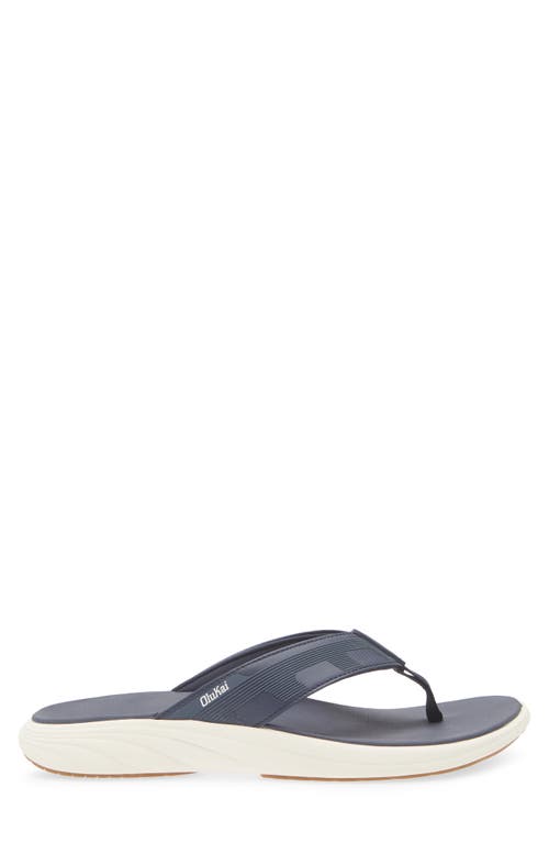 Olukai Malana Flip Flop In Blue