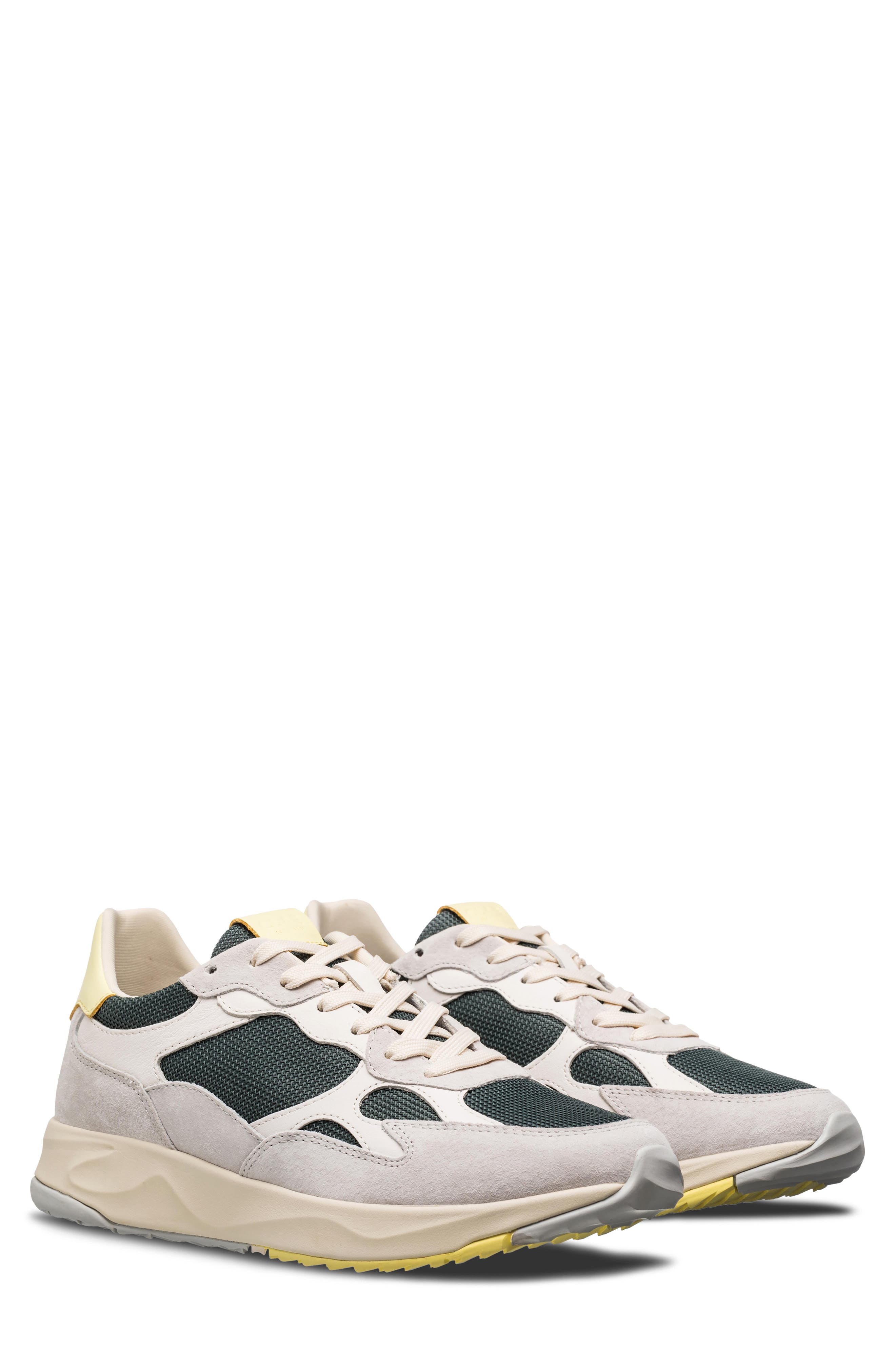 CLAE Zuma Sneaker, Main, color, Quiet Grey Forest Wax Yellow