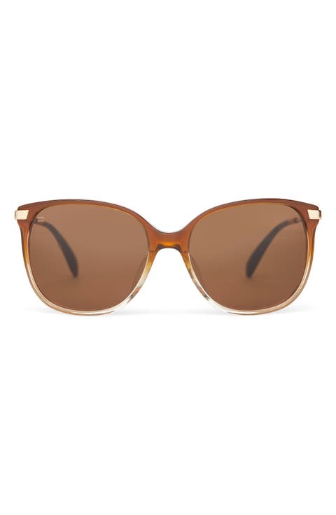 Sandela 55mm Gradient Square Sunglasses