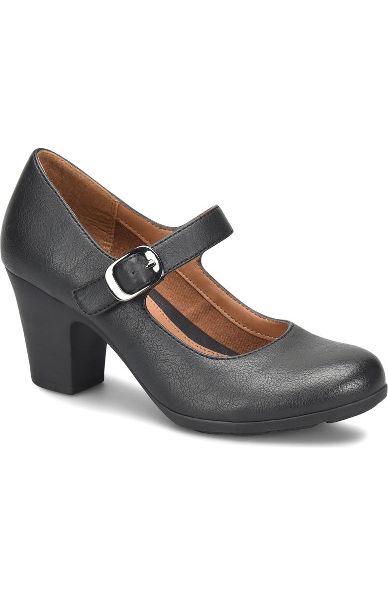 EUROSOFT Netty Mary Jane Pump, Main, color, Black