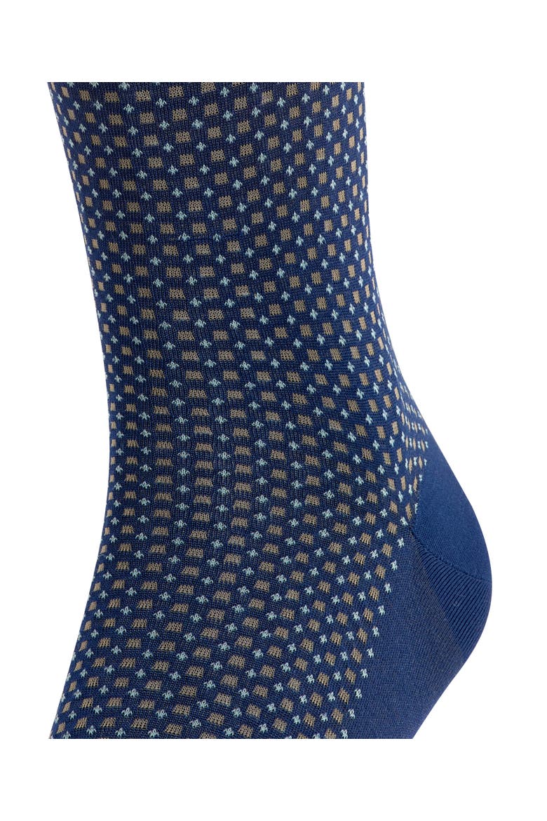 Uptown Tie Knee High Socks, Alternate, color, Royal Blue