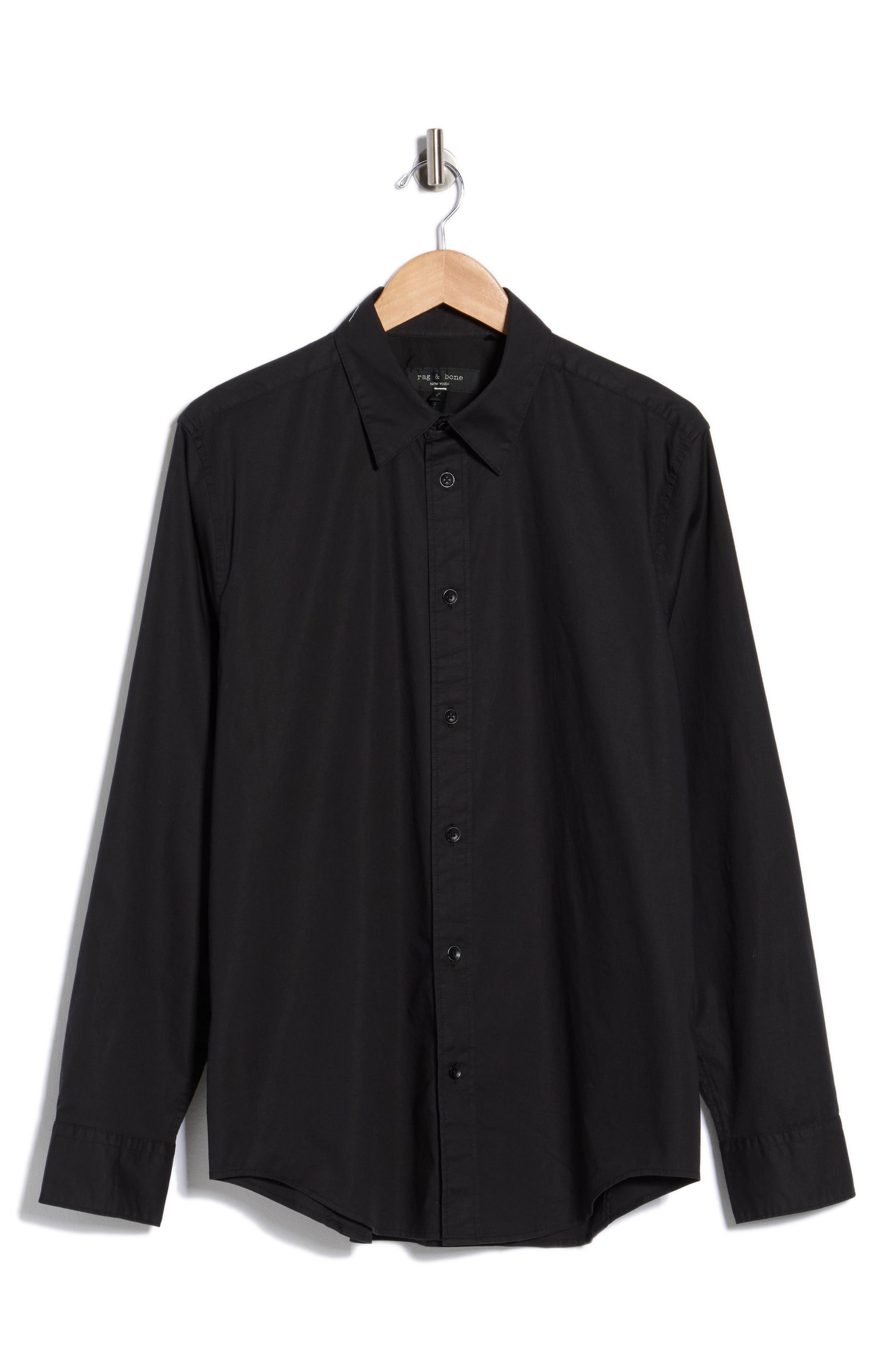 rag & bone Zane Stretch Cotton Button-Up Shirt