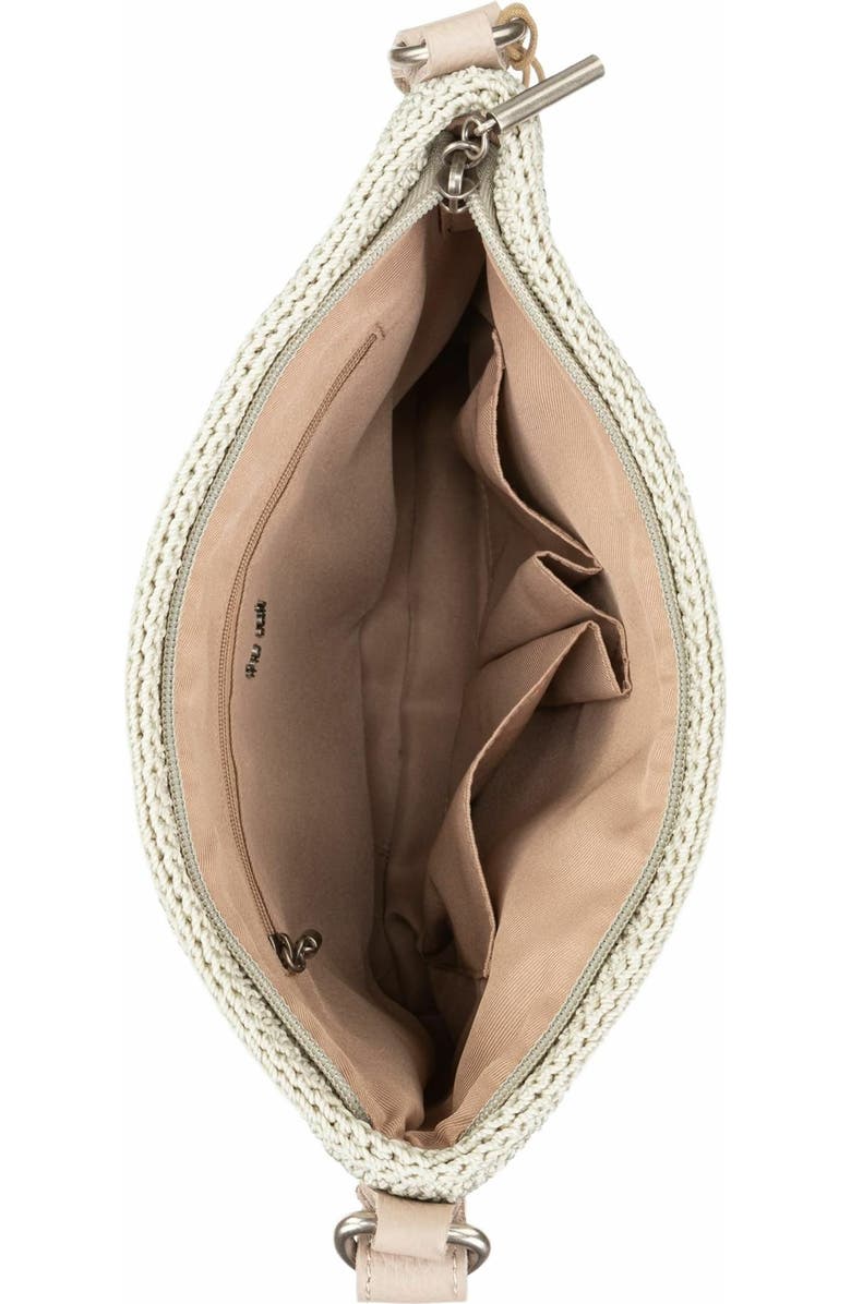 The Sak Melrose Crossbody Leather Bag, Alternate, color, Natural Medallion