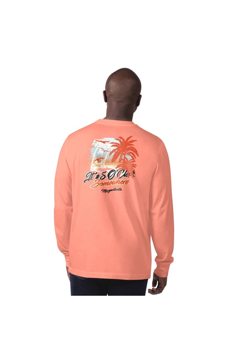 Margaritaville Men's Margaritaville Orange Cincinnati Bengals It's Five O'Clock Somewhere Long Sleeve T-Shirt, Alternate, color, Orange