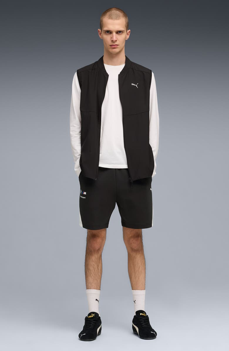 PUMA BMW M Motorsport Sweat Shorts, Alternate, color, Puma Black