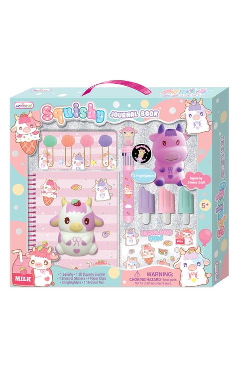 Kids' Squishy Journal Book Set