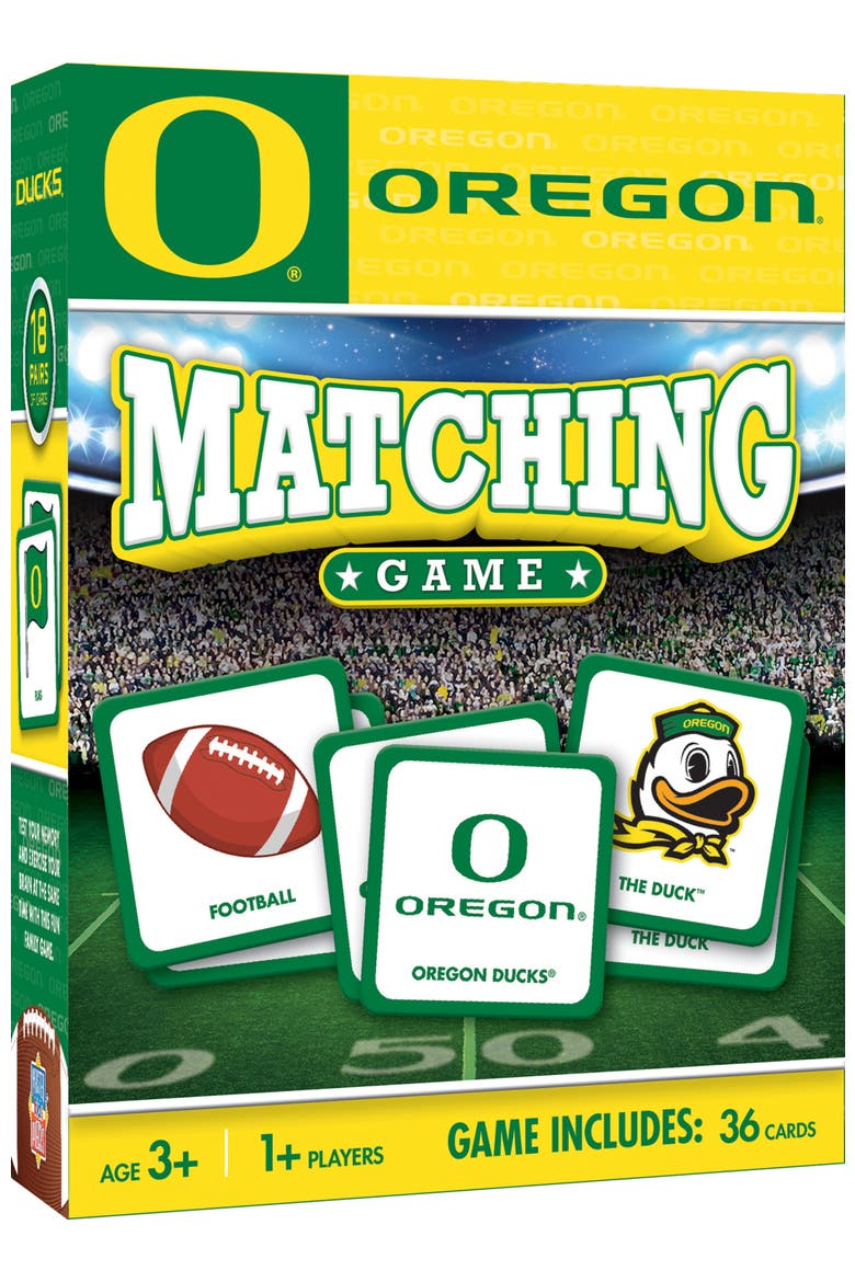 Oregon Ducks Matching Game, Main, color, Multicolor