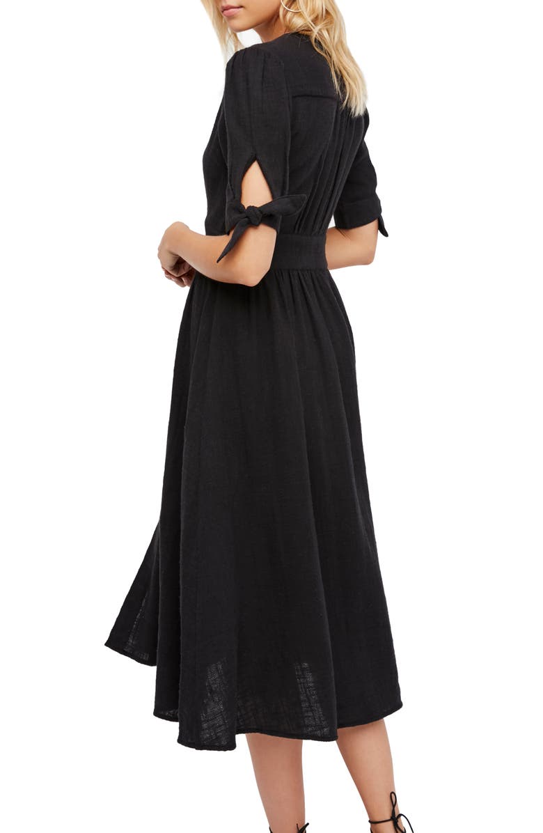 Free People Love of My Life Midi Shirtdress, Alternate, color, 