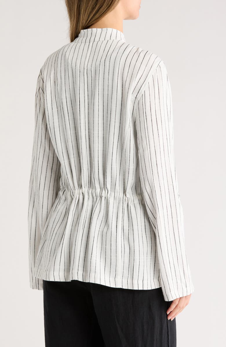 Sanctuary Safari Pinstripe Jacket, Alternate, color, Pensacola Stripe