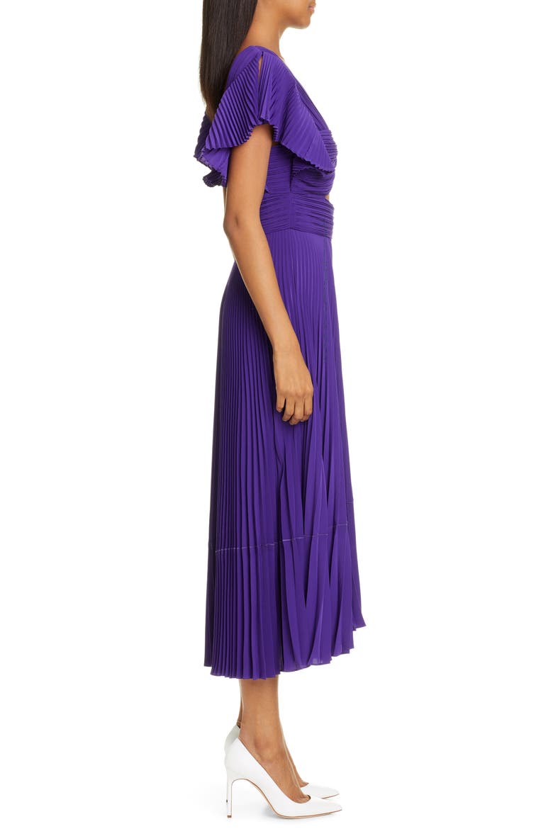 Sorrento Midi Dress, Alternate, color, VIOLET