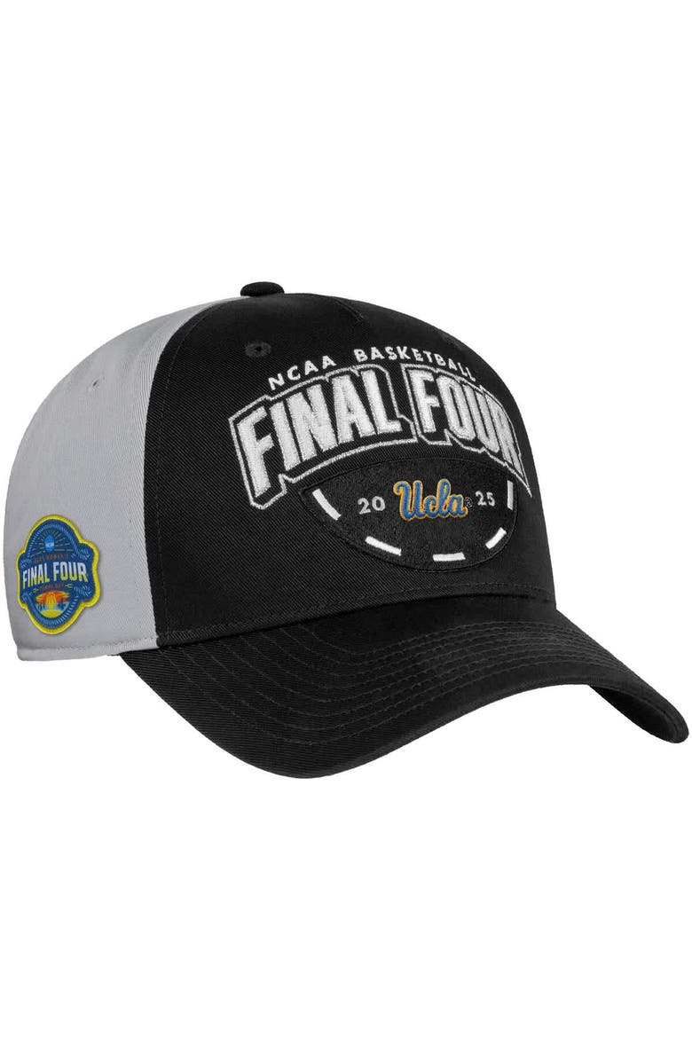 Jordan Brand Men's Jordan Brand Black UCLA Bruins 2025 NCAA Women's Basketball Tournament March Madness Final Four Regional Champions Locker Room Adjustable Hat, Main, color,
