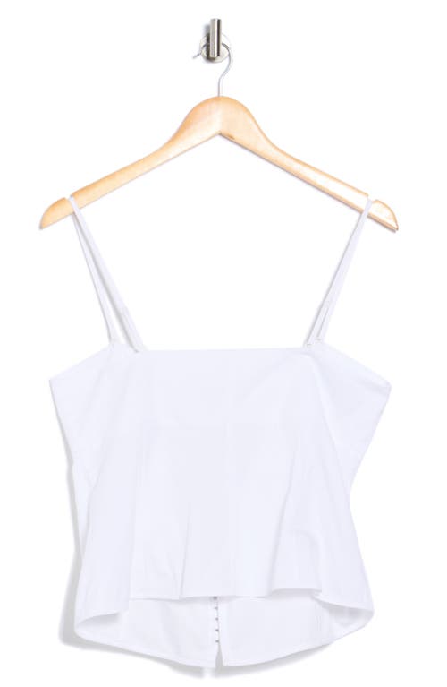 Good American Poplin Camisole In White