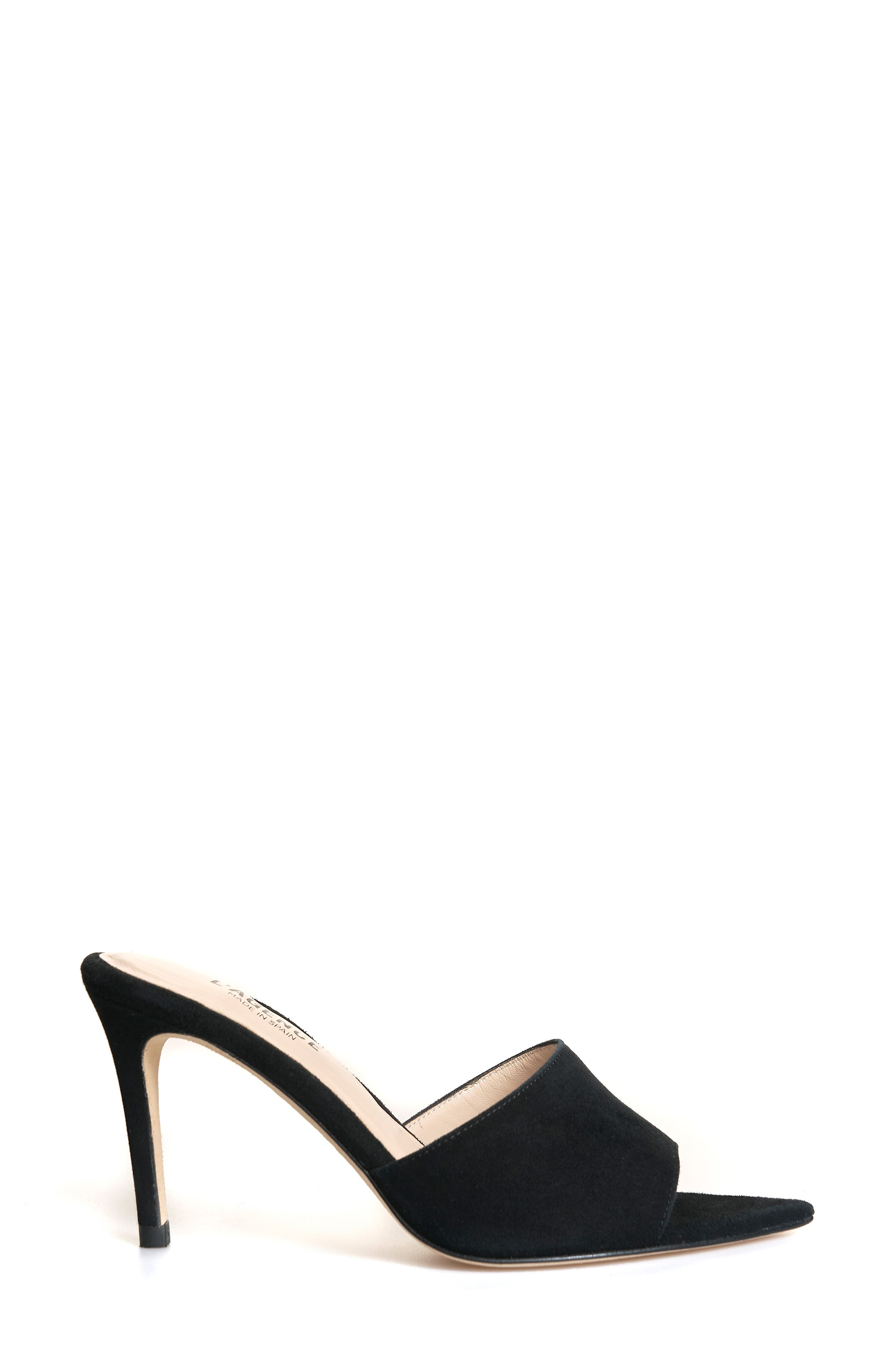 Open Toe Sandal, Alternate, color, BLACK