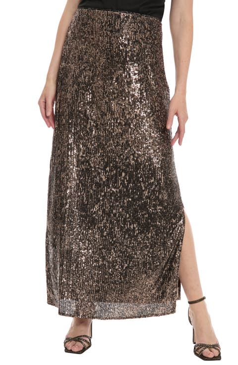 Sequin Maxi Skirt