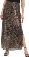 Maggy London Sequin Maxi Skirt