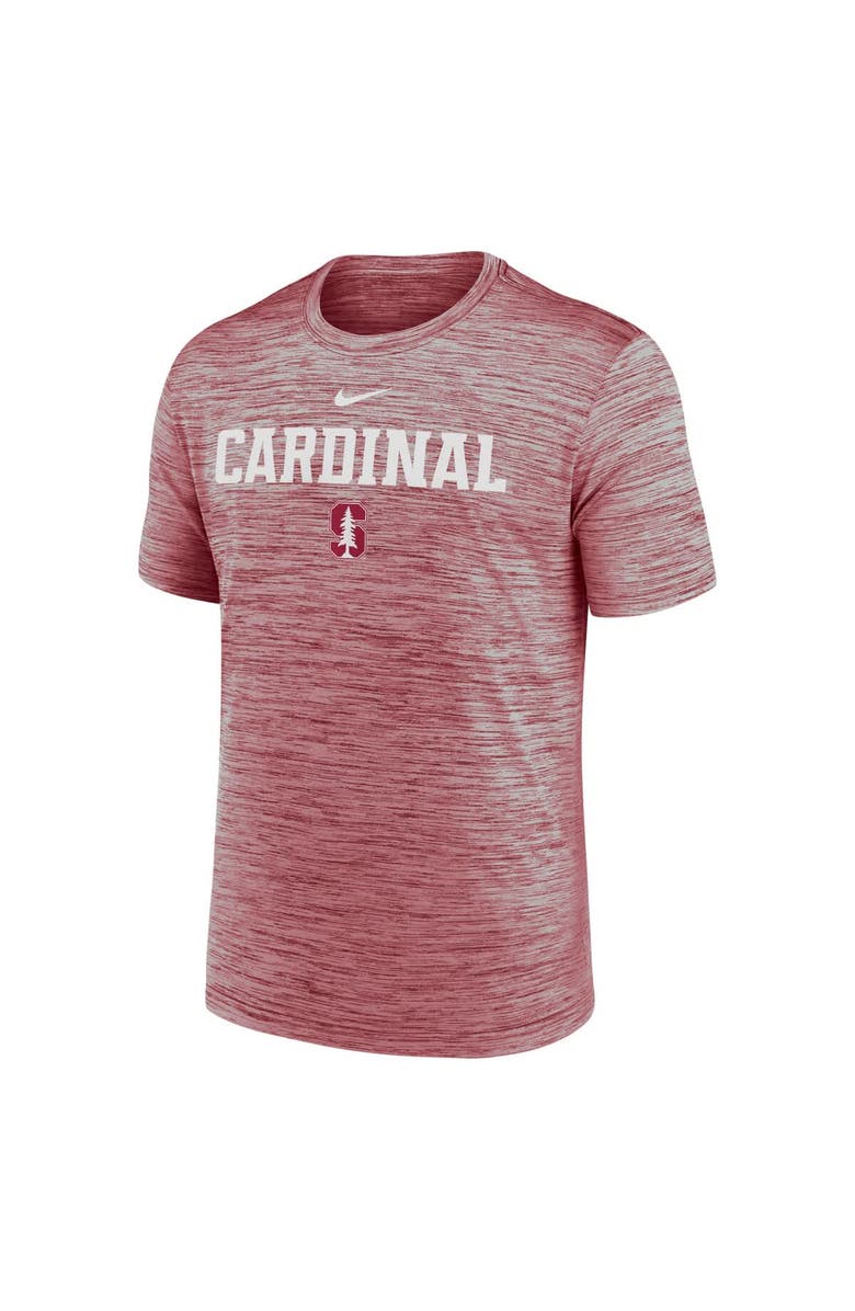 Nike Men's Nike Cardinal Stanford Cardinal 2025 Sideline Velocity Dri-FIT T-Shirt, Alternate, color, Cardinal