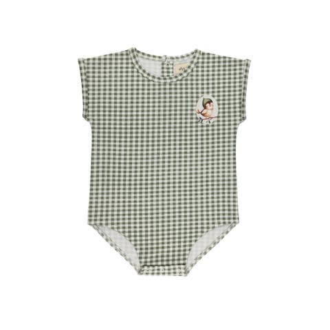 Gingham Owl Collection - Romper (Baby)