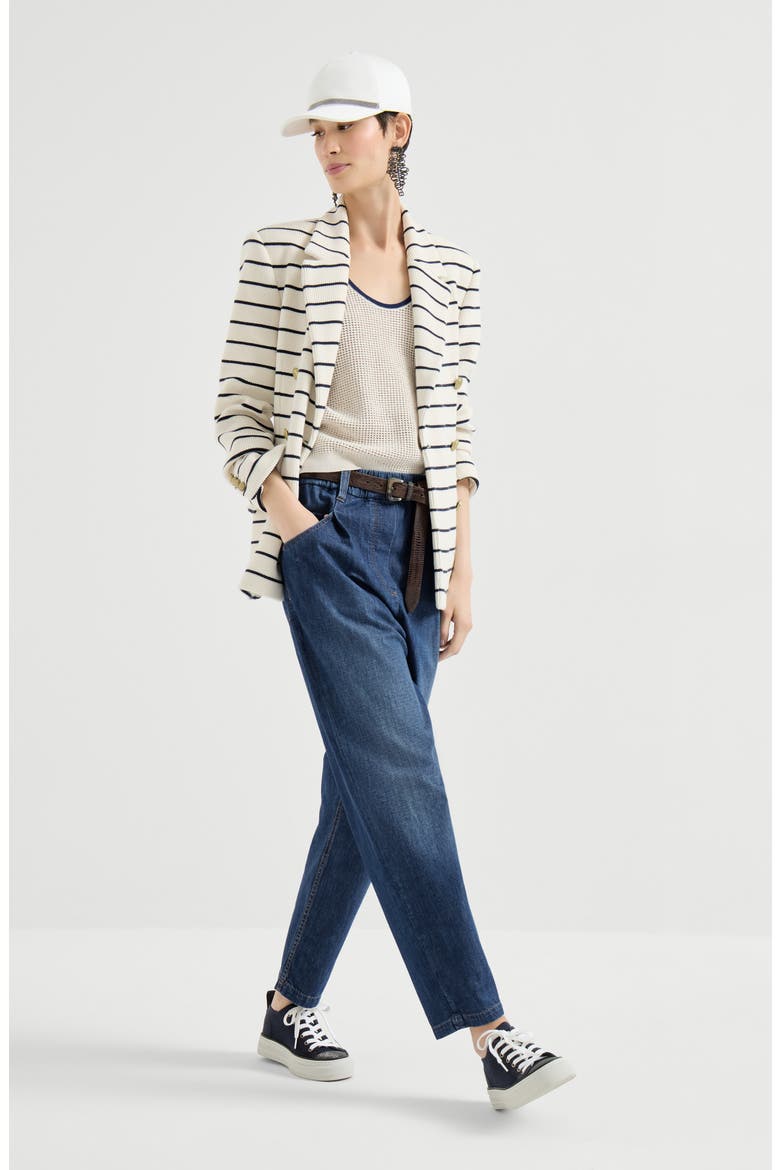 Five-pocket trousers, Alternate, color, Dark Denim