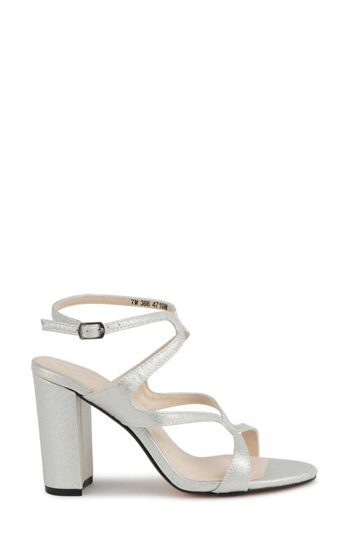 Touch Ups Shiloh Ankle Strap Sandal In Silver