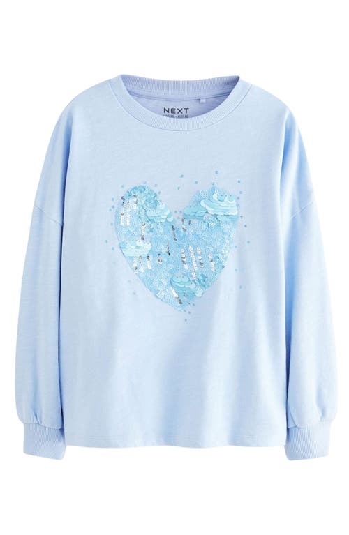 Shop Next Kids' Assorted 3-pack Cotton T-shirts In Blue/white Assorted
