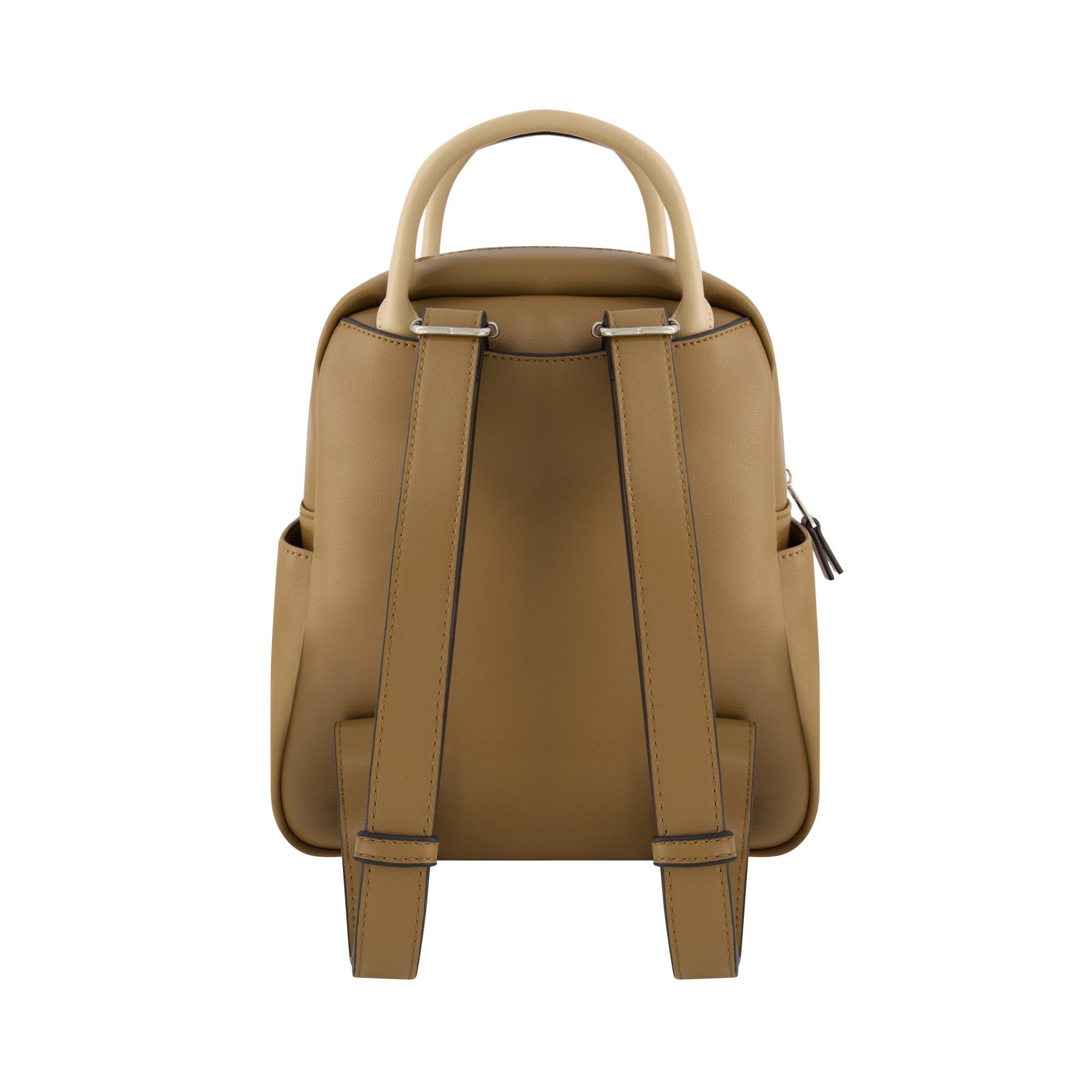 True Religion Studded Horseshoe Mini Backpack, Alternate, color, Brown