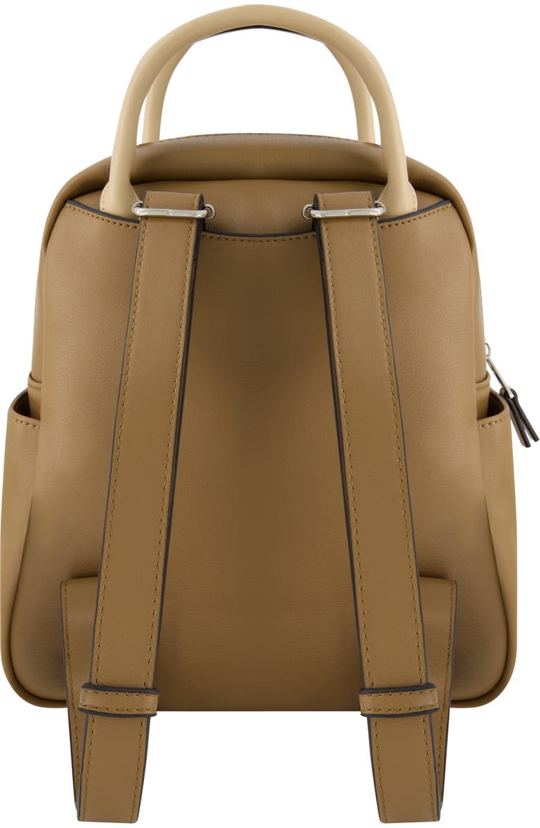 True Religion Studded Horseshoe Mini Backpack, Alternate, color, Brown