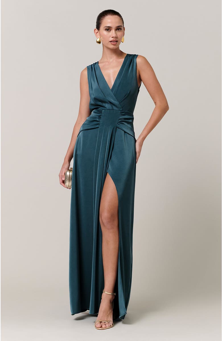 SAVEL Reannah Maxi Dress, Main, color, Teal