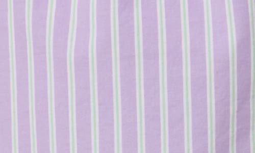 Florence By Mills Boxy Shorts In Lavender Stripe