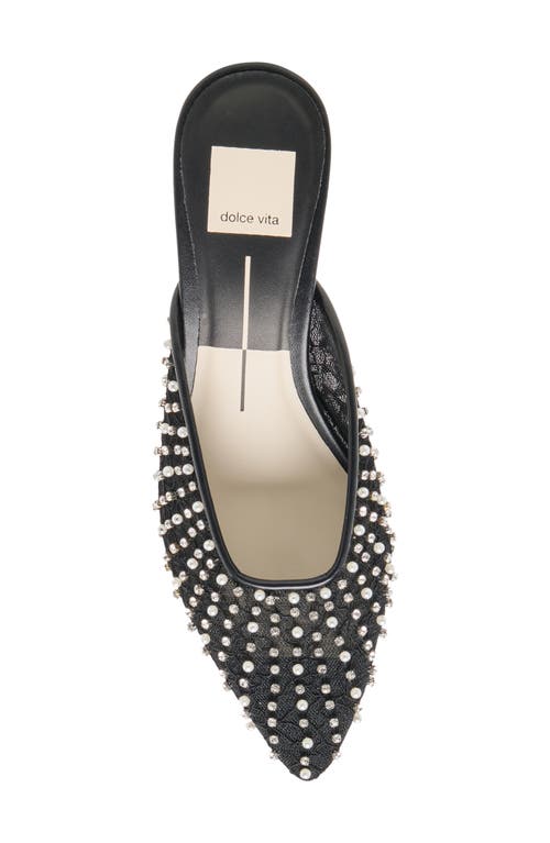 Dolce Vita Cleo Kitten Heel Mule In Black