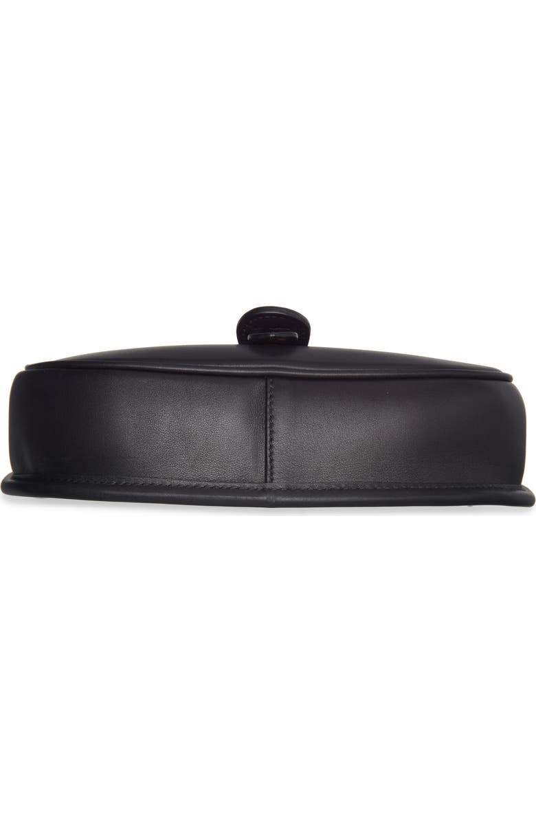 Valentino Garavani Small Flaneuse Leather Shoulder Bag, Alternate, color, Black