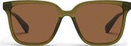 QUAY Try Me 55mm Square Sunglasses
