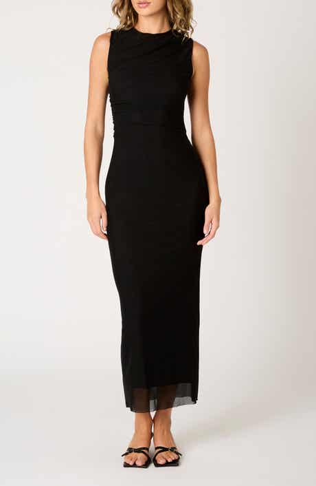 Nia Reese Sleeveless Body-Con Maxi Dress
