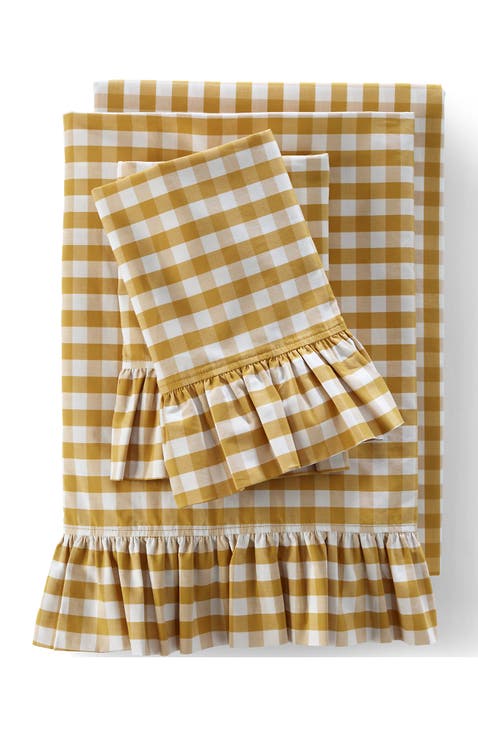 Ruffle Bed Sheet Set