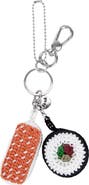 The Sak Yarnicharmz Hand Crochet Dangle - Food