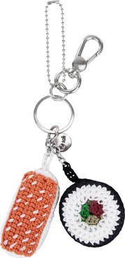 The Sak Yarnicharmz Hand Crochet Dangle - Food