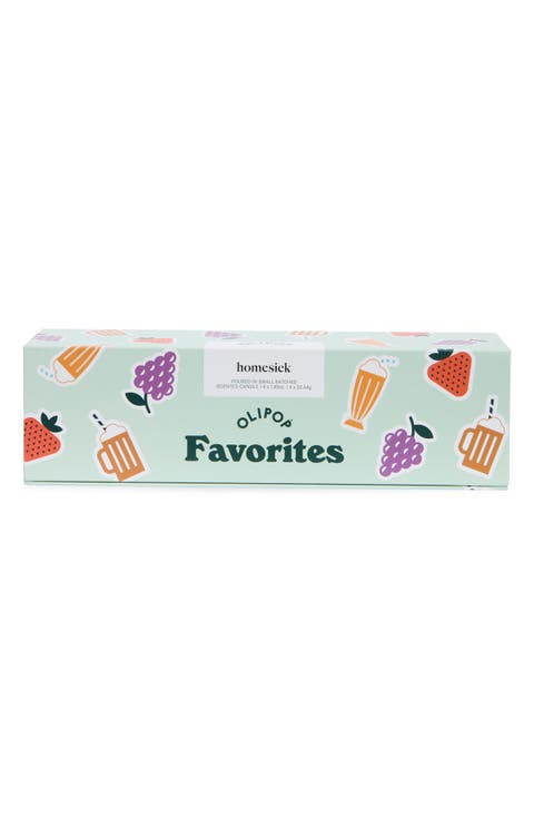 Olipop Favorites Mini Candle Set