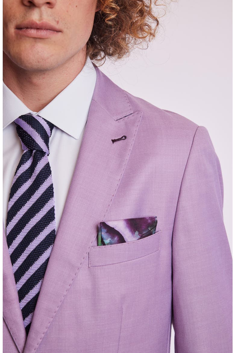 Ashton Slim Fit Sport Coat, Alternate, color, LILAC SHARK