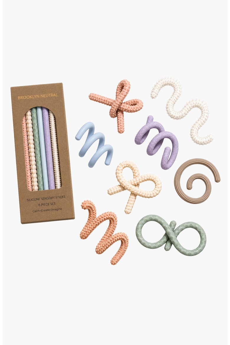 Silicone Sensory Imagination Sticks, Main, color, Assorted Colors