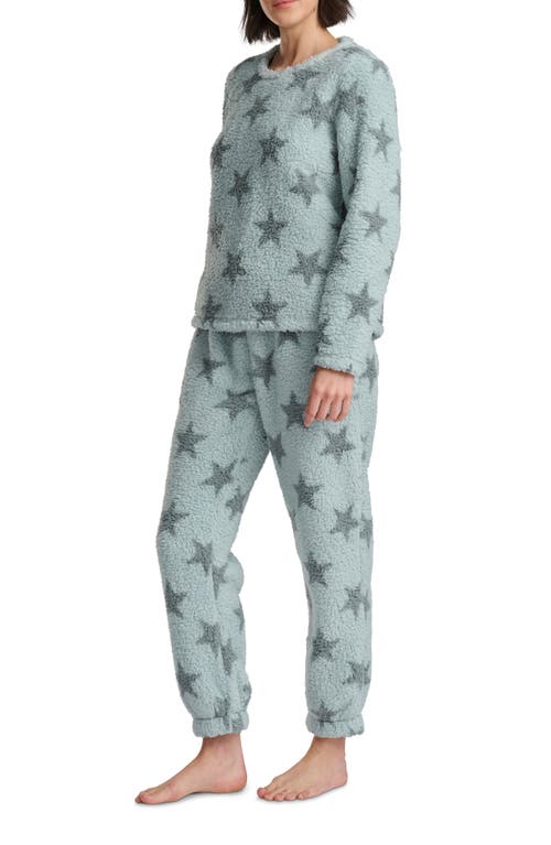 Splendid Plush Pullover & Joggers Set In Blue