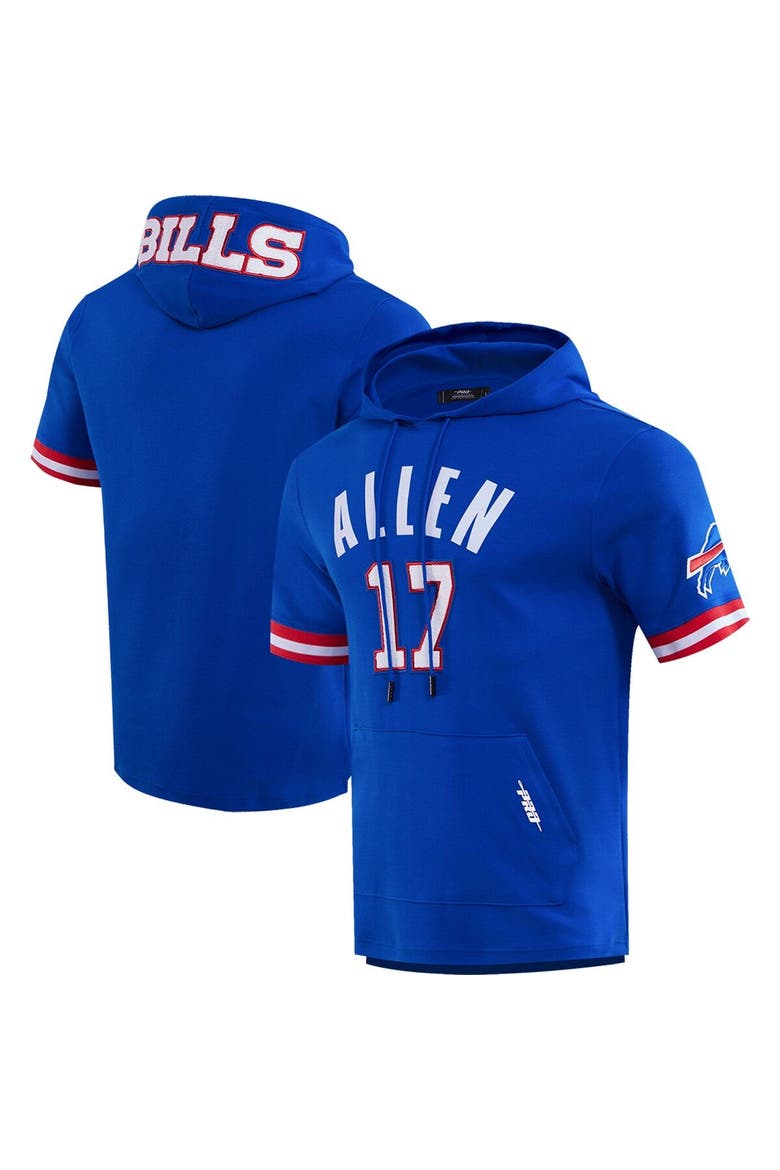 Men's Pro Standard Josh Allen Royal Buffalo Bills Player Name & Number Hoodie T-Shirt, Main, color, Royal