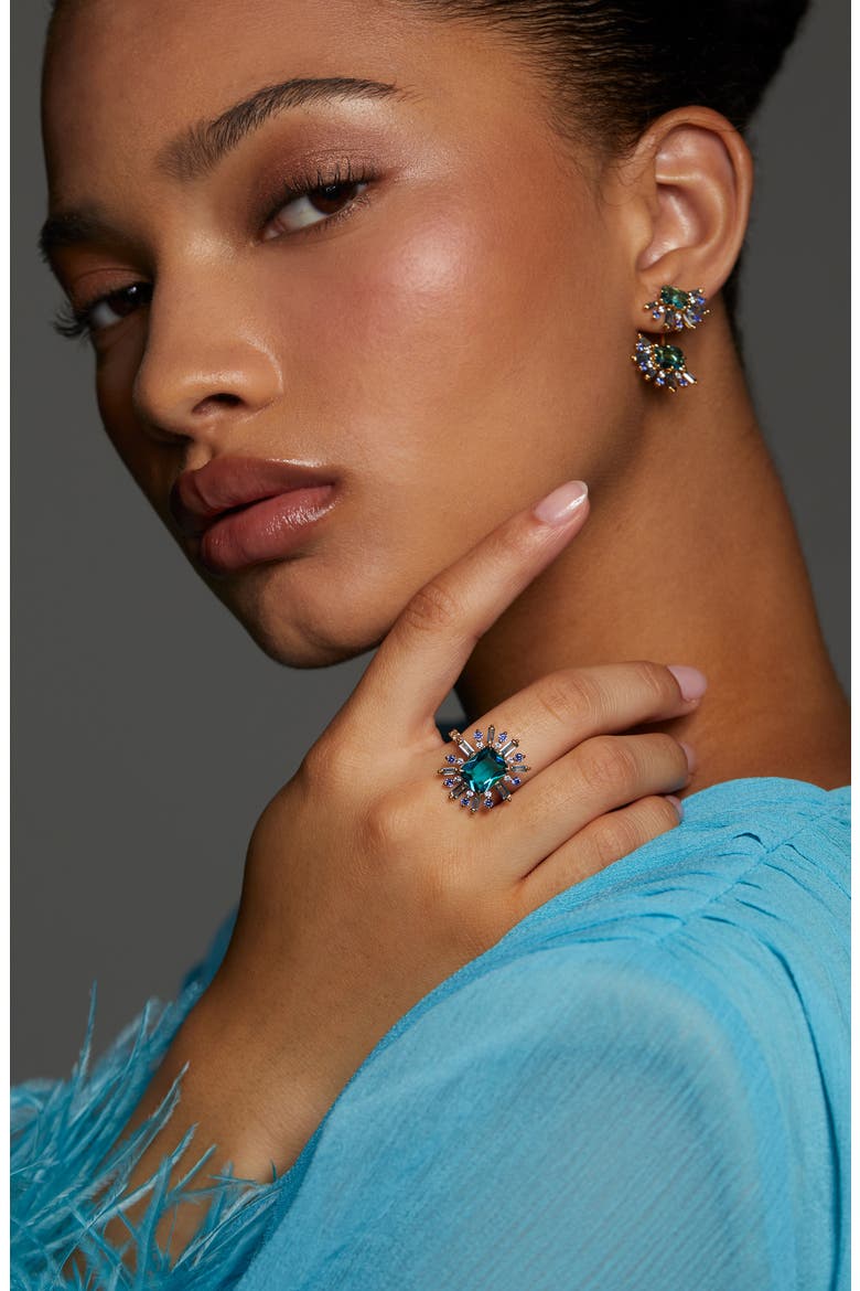 Stellar Halo Ring, Alternate, color, GOLD