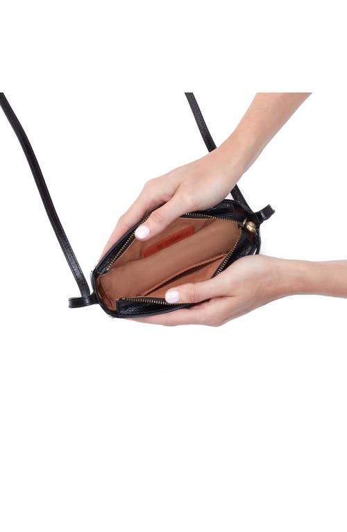 Hobo Jesse Leather Crossbody Bag In Black