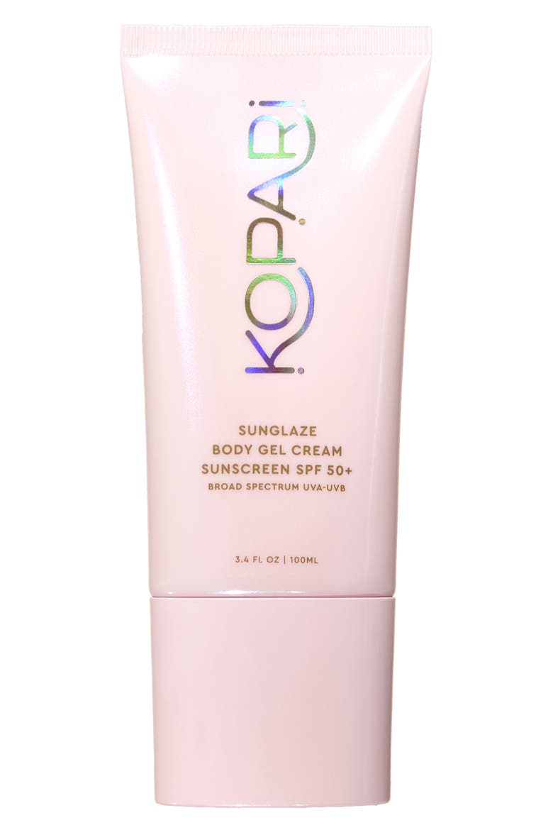 Sunglaze Body Gel Cream Sunscreen, Main, color, NO COLOR