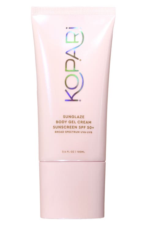 Sunglaze Body Gel Cream Sunscreen