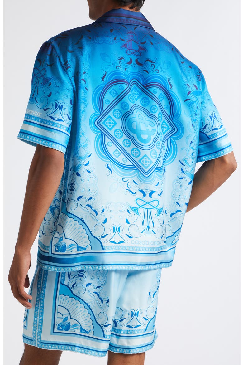 Egyptian Rug Silk Camp Shirt, Alternate, color, SILK TWILL