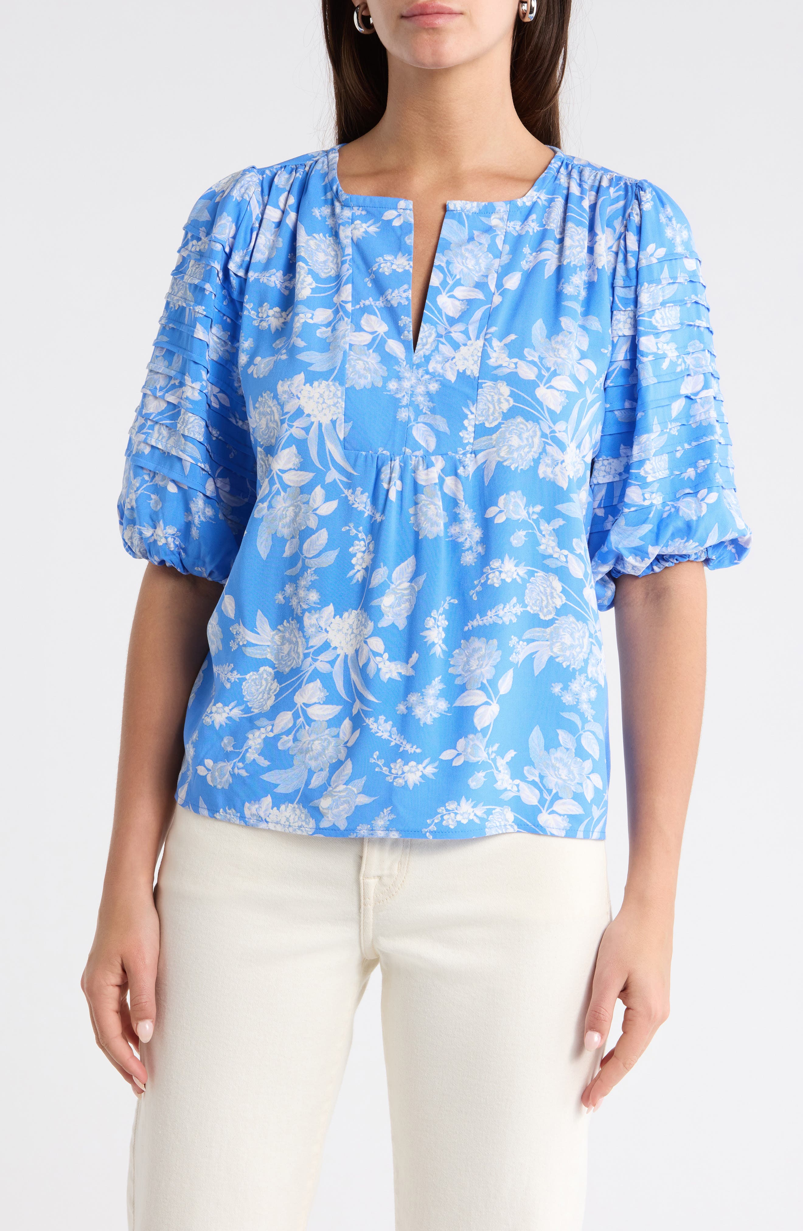 selected BLUE-WHITE