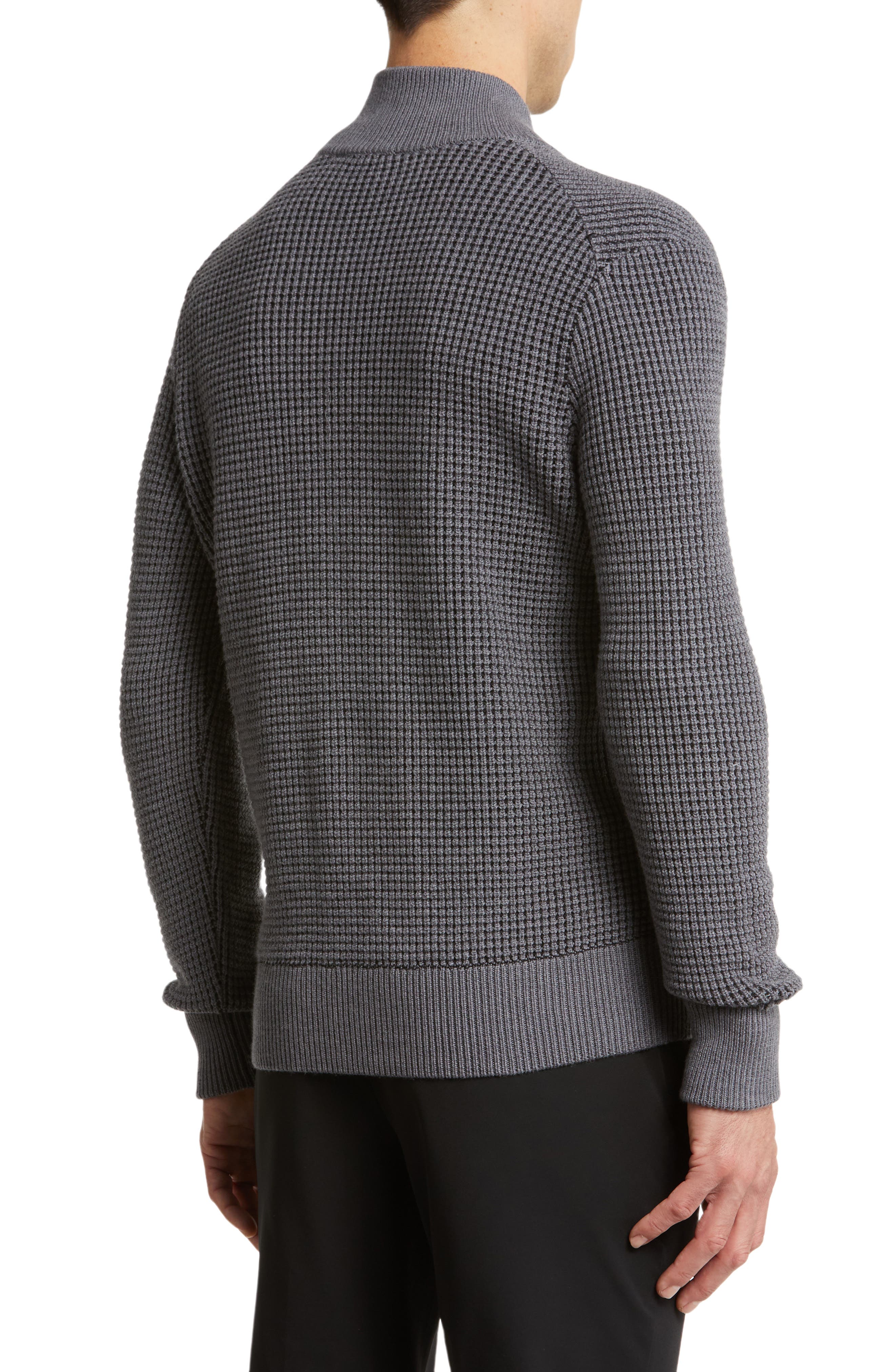 Mabeo Cotton & Wool Zip Cardigan - image 2