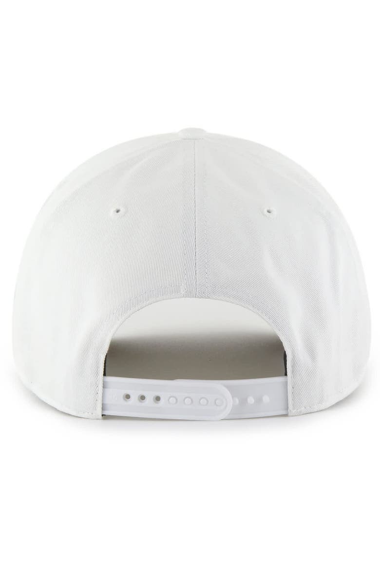 Men's '47  White TRACKHOUSE RACING  Roscoe Hitch Adjustable Hat, Alternate, color, White