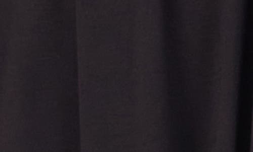 Eileen West Floral Cap Sleeve Jersey Nightgown In Black